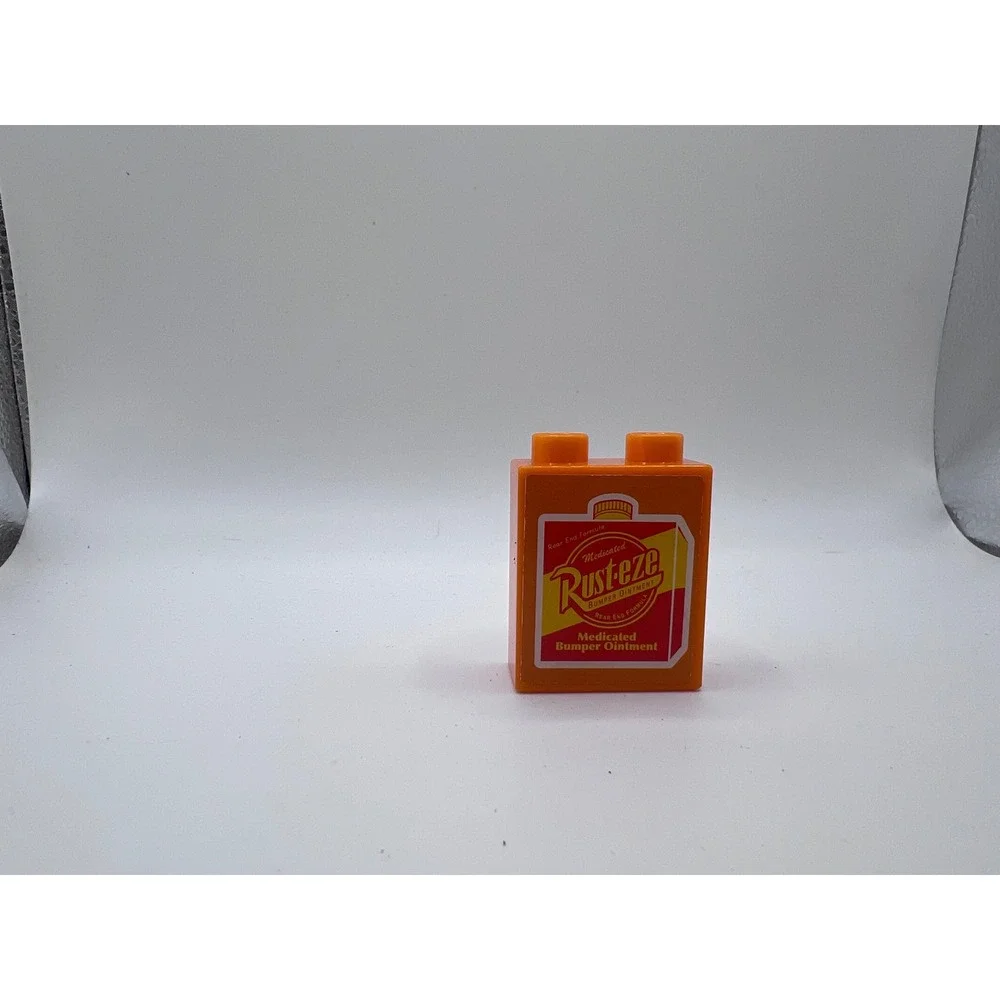 Lego DUPLO Orange Dinoco Rust-Eze Block Replacement Disney's Cars Franchise